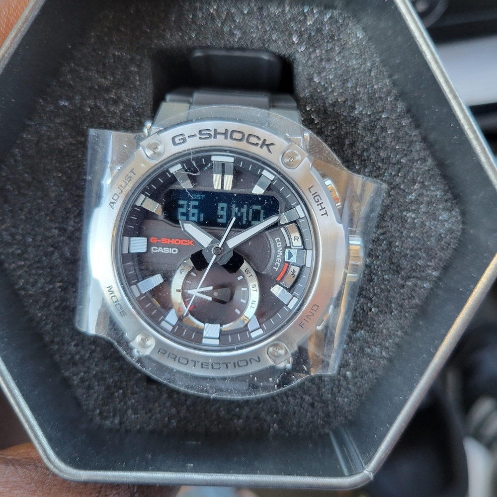 Casio g shock g steel